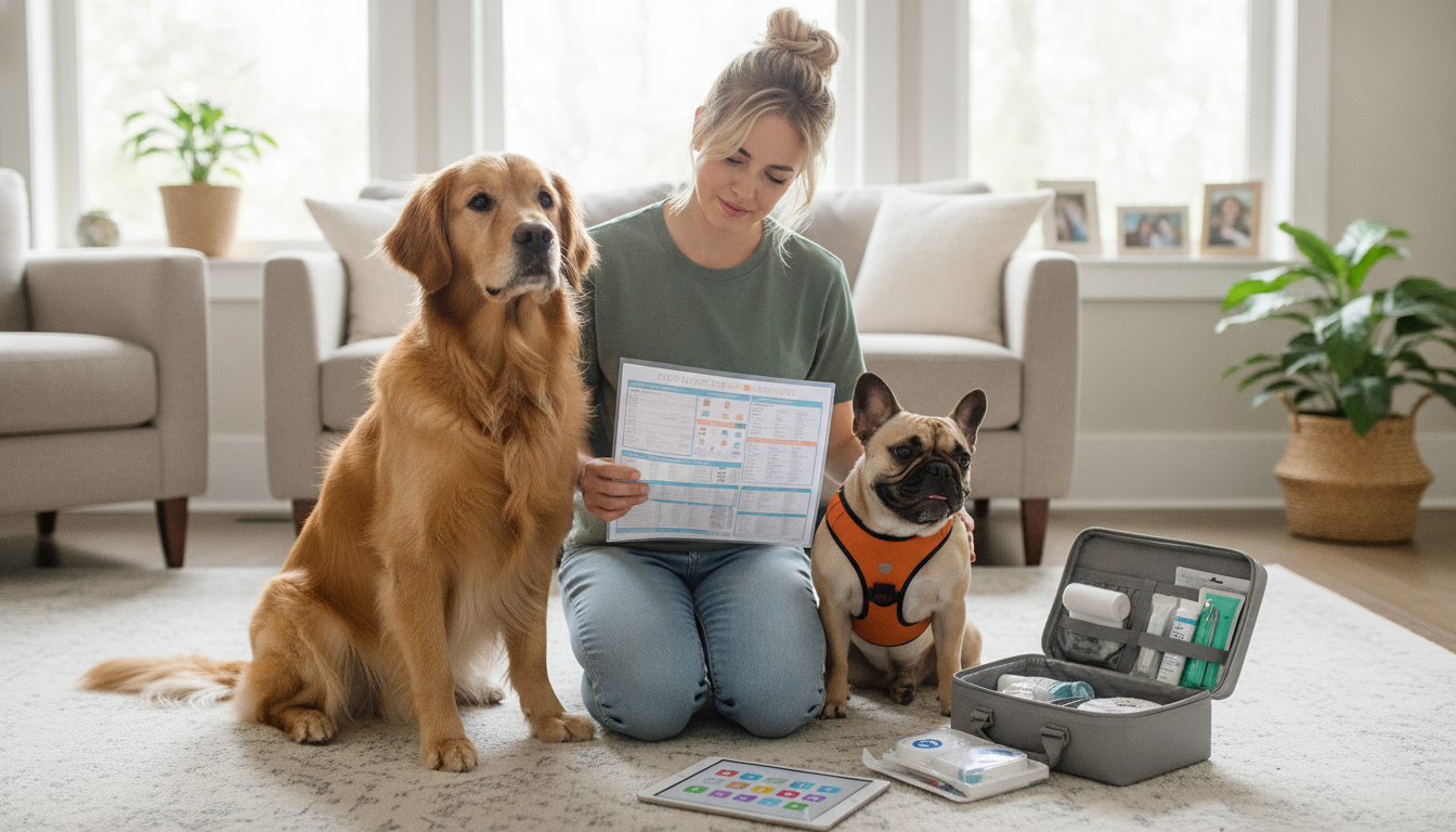 Pet First-Aid Cheat Sheet: Printable Emergency Steps