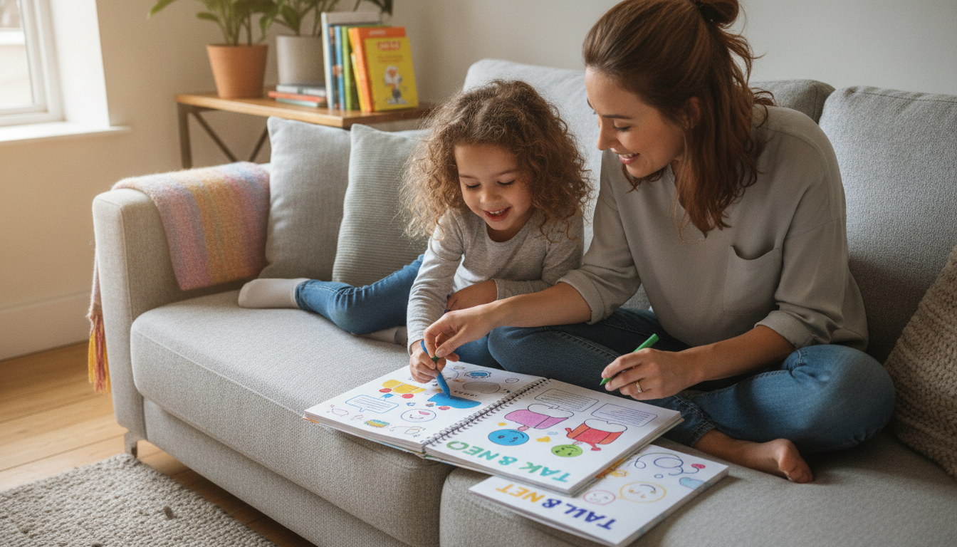 Talk & Connect Workbook: Better Parent-Child Talks